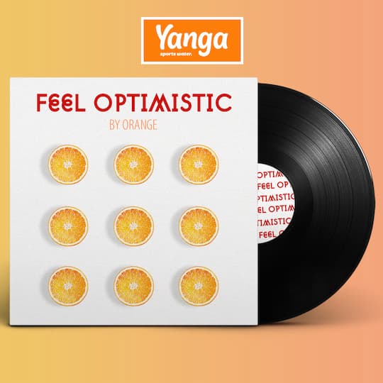 Album cover for the orange playlist